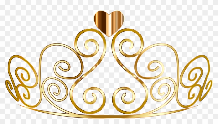 Gold Princess Crown Clipart - Gold Princess Crown Clipart #745748