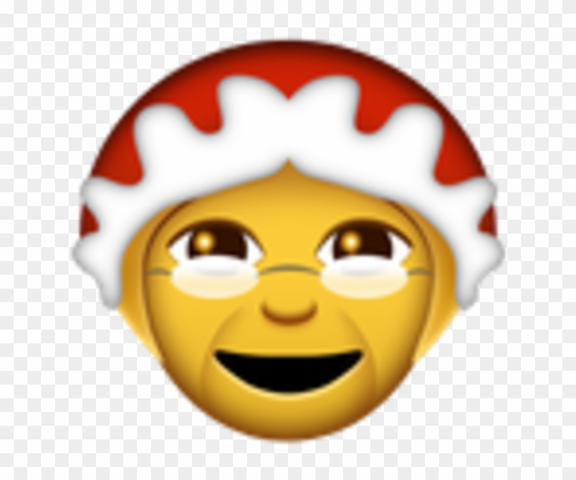 Mother Christmas H - Keyboard With Clown Emoji With Blue Hair #745760
