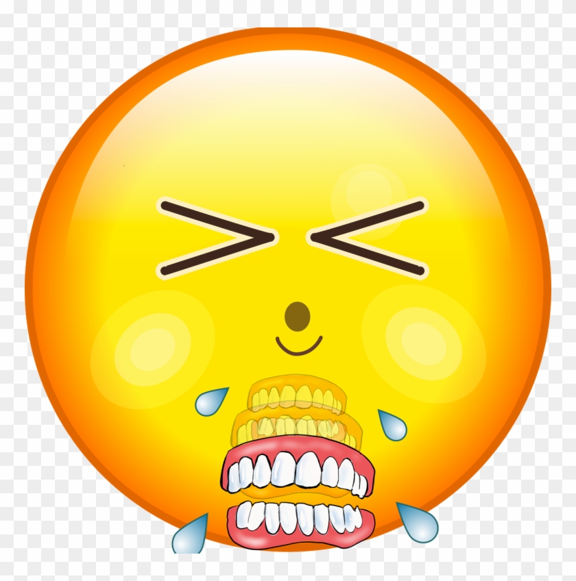 Emoldji - Emoji With False Teeth #745765