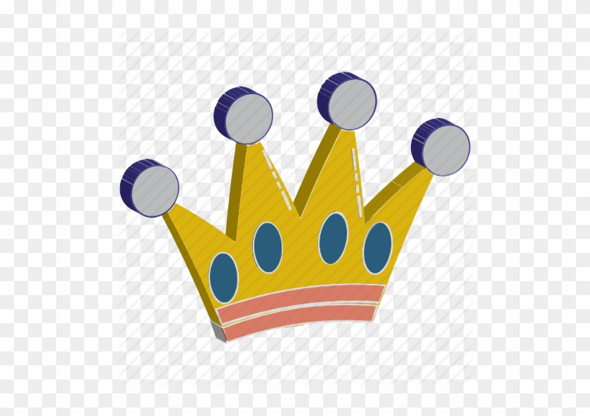 Gold Crown Icon Stock Image And Royalty-free Vector - Icon #745770