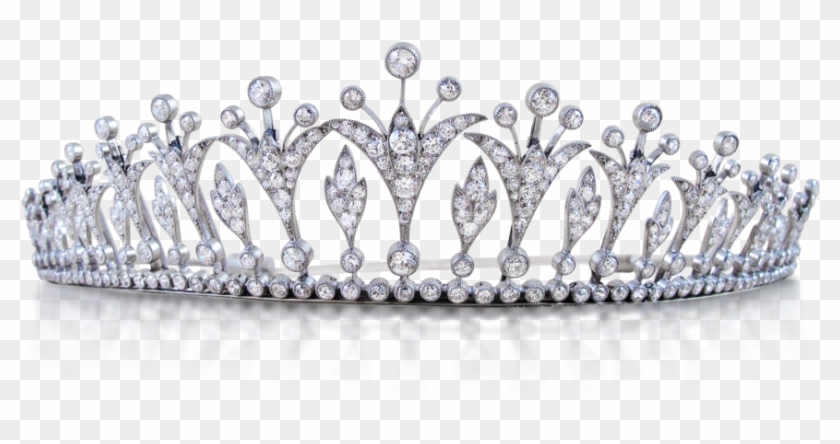 Transparent Diamond Princess Tiaras - Real Silver Crown Transparent Background #745807