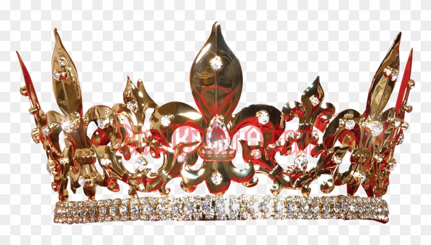 Royal Ceremonial Gold Crown Gemstones Red Stock Vector - Maskworld König Artus Krone #745810
