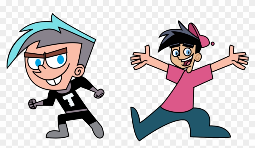 danny phantom and timmy turner