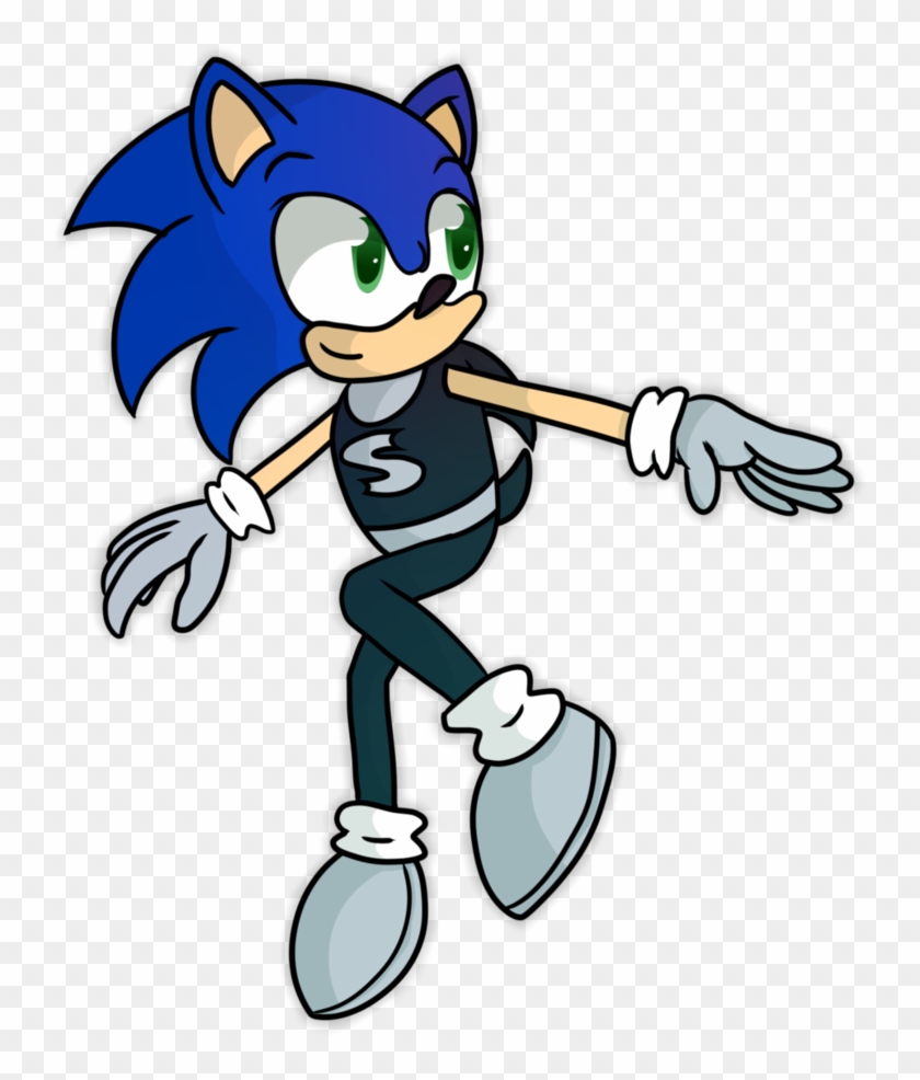 Sonic/danny Phantom Crossover By Blue-rainfall - Danny Sonic #745996