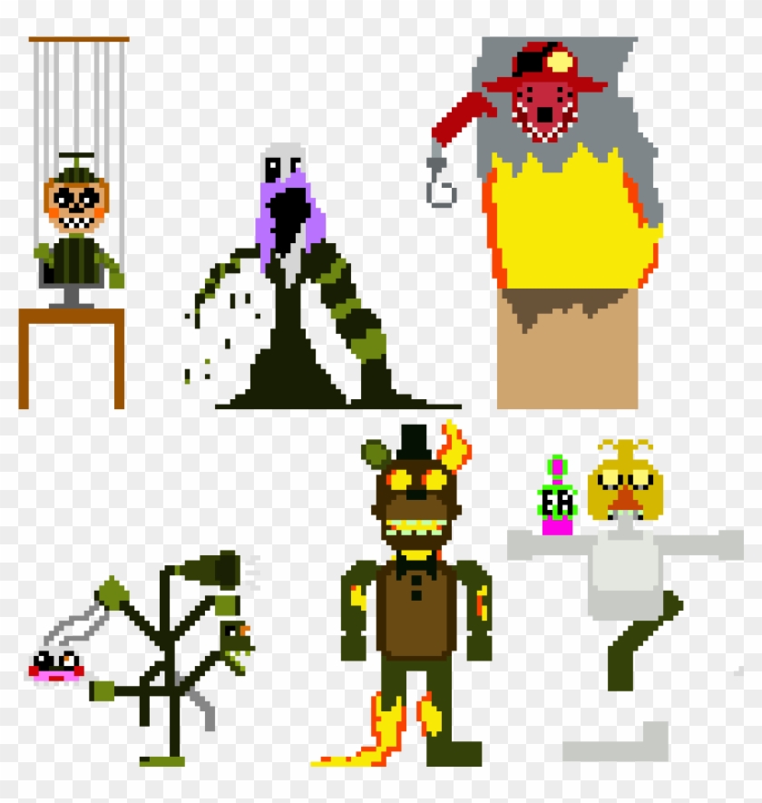 Phantom Animatronics Redesigned - Phantom Animatronics Fnaf #746015