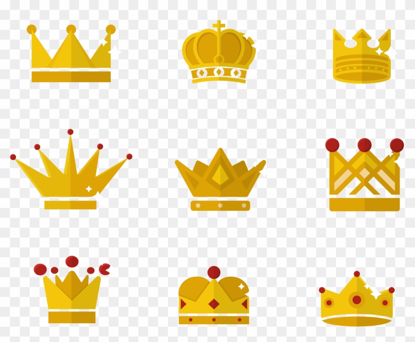 Crown Euclidean Vector Icon - Crown Cartoon #746083