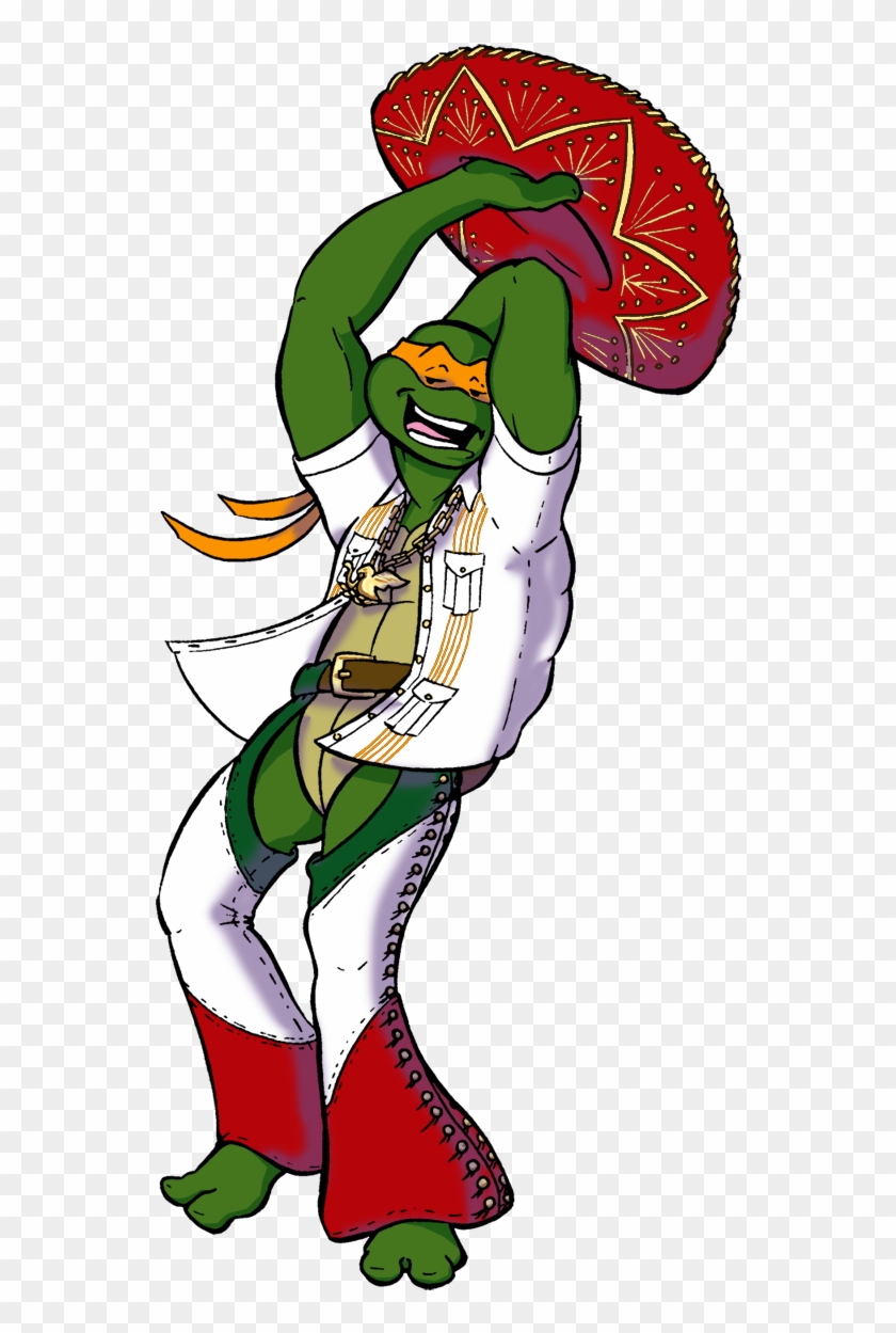 Mmr Mexican Michaelangelo Tmnt By Kya-kyabetsu - Mexican Tmnt #746205