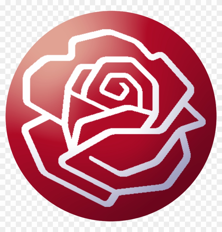 Social Democracy Political Party Democratic Socialism - Socialist Rose Png #746229