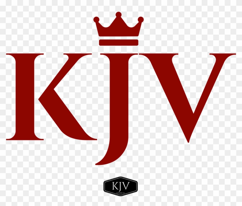 Kjv Bible Apparel Kjv Logo Red W/ Crown - Kk Logo #746257