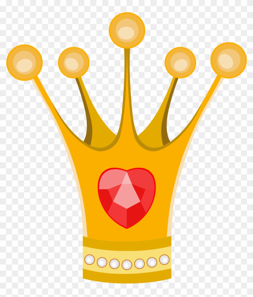 Cartoon Princess Crown Vector Material - Princess Cartooncrown #746260