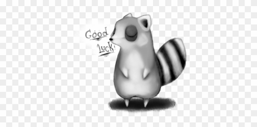 Good Luck Wished The Raccoon By Shibitheshadowhound - Hippopotamus #746284
