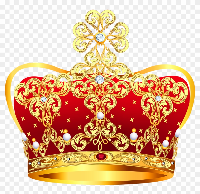 Coroas Douradas - Red And Gold Crown #746347