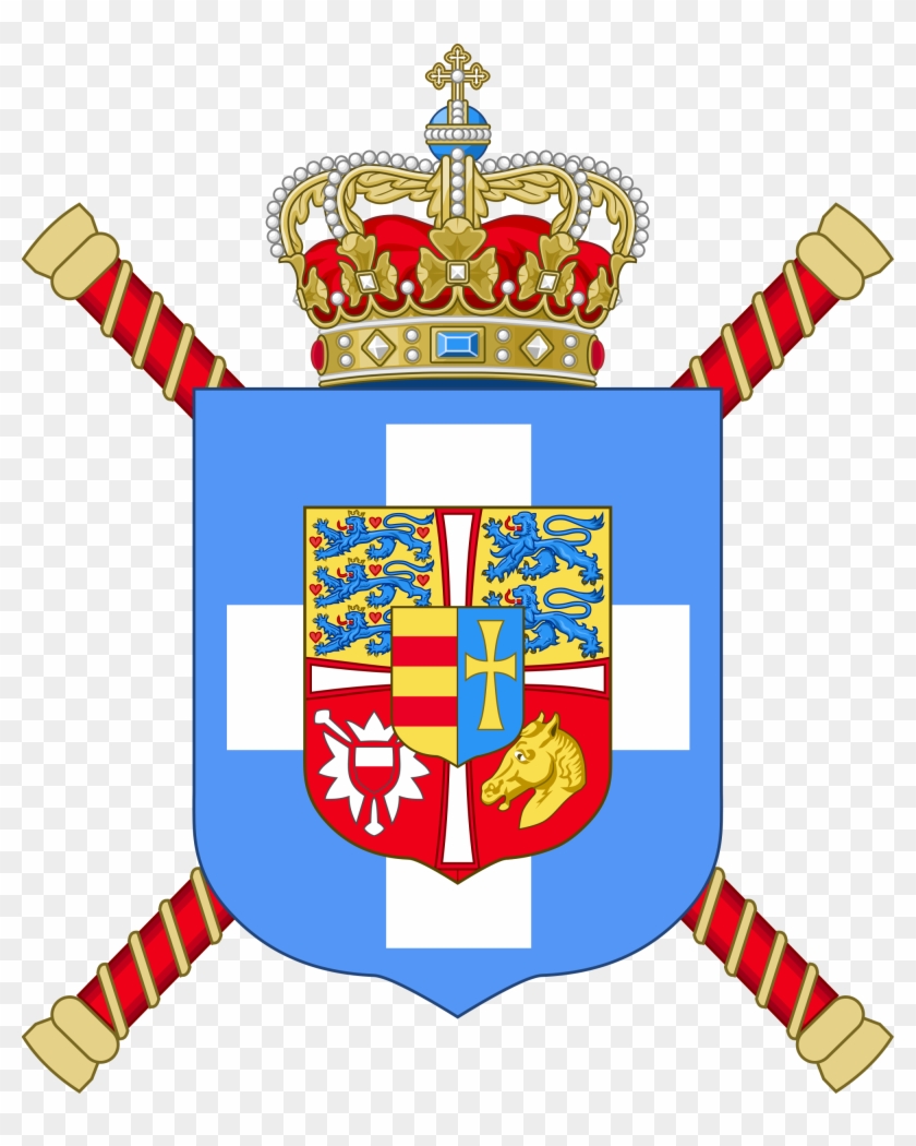 Greece Clipart Greek King - Royal Coat Of Arms Greece #746388