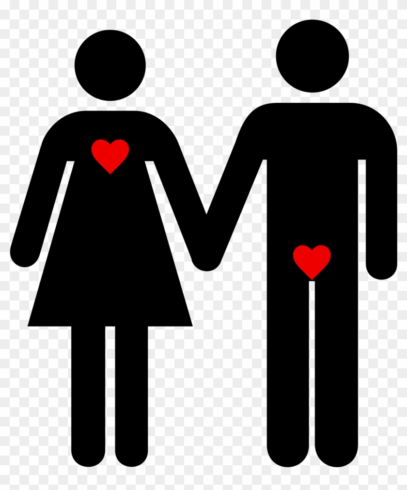 532px Womens Love Vs Mens Love Joke Svg - Boy And Girl Gender #746477