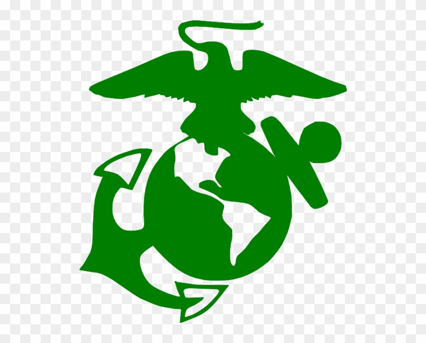 Usmc Ega Green Clip Art - Usmc Logo Clip Art #746513