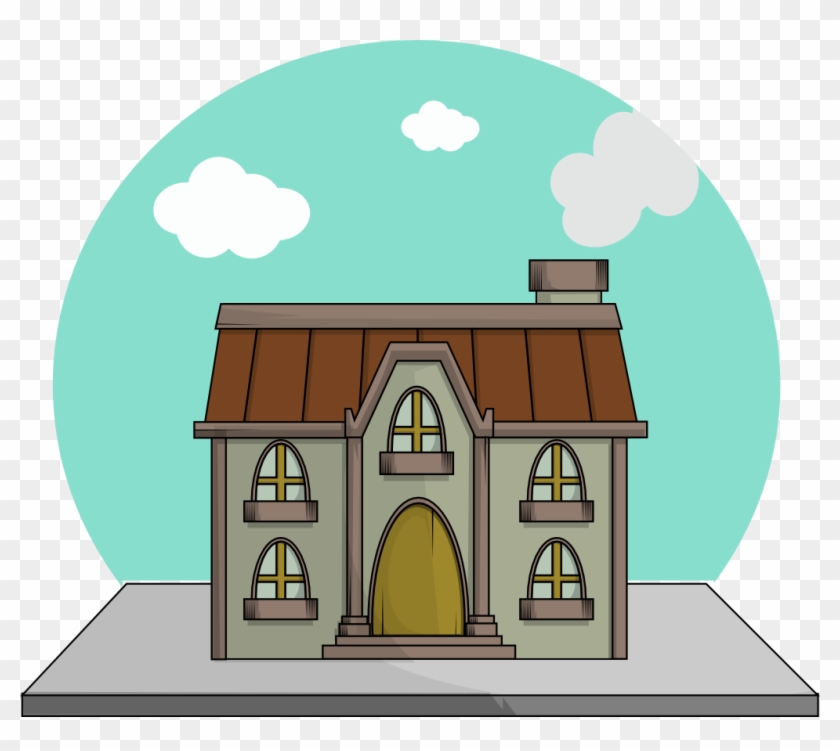 House Clipart Mansion - Mansion Clipart #746626