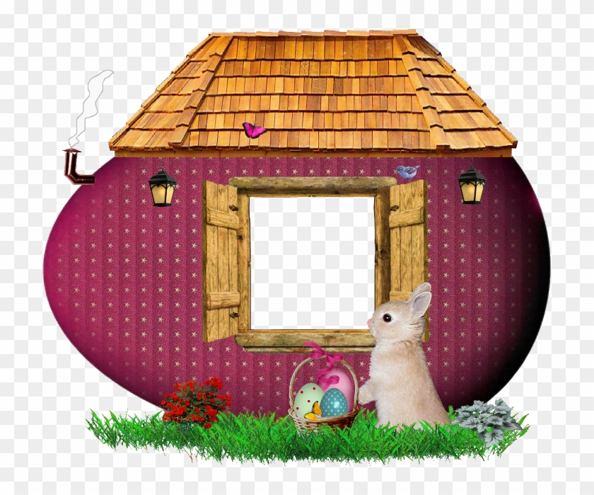 House Easter Bunny Clipart - Easter Bunny House Png #746627