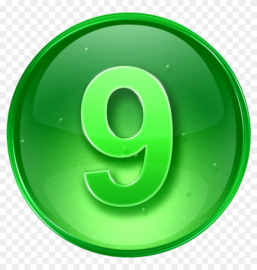 9 Number Png Image With Transparent Background - Phone Icon With Green Background #746661