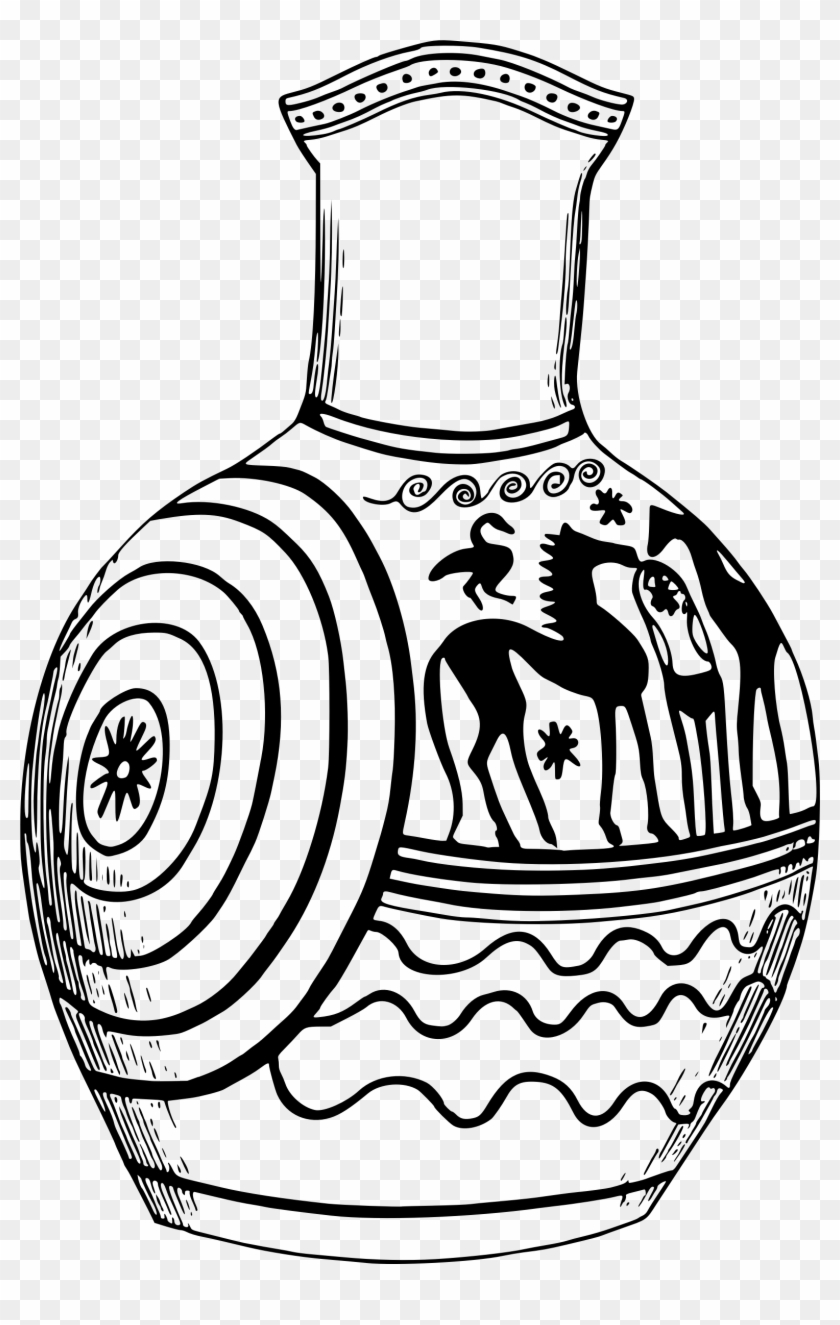 Big Image - Greek Pot Clipart #746674