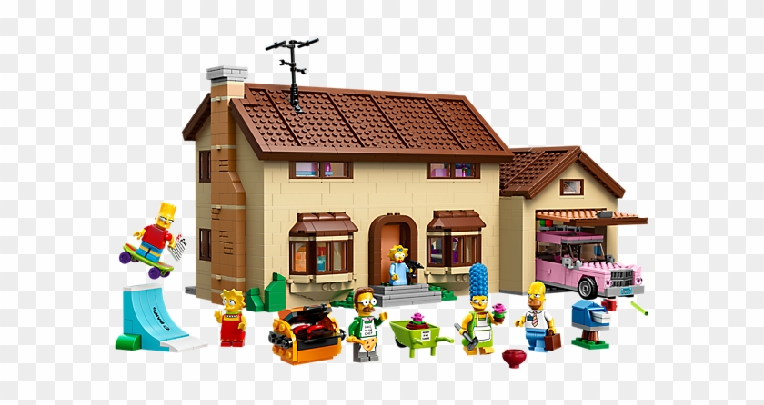 The Simpsons™ House - Lego Simpsons House Instructions #746807