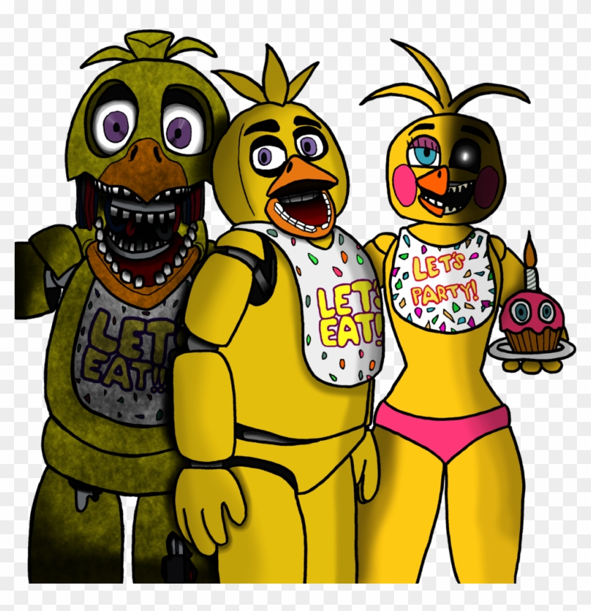 Five Nights At Freddy's - Five Nights At Freddies Broken Chica #746814