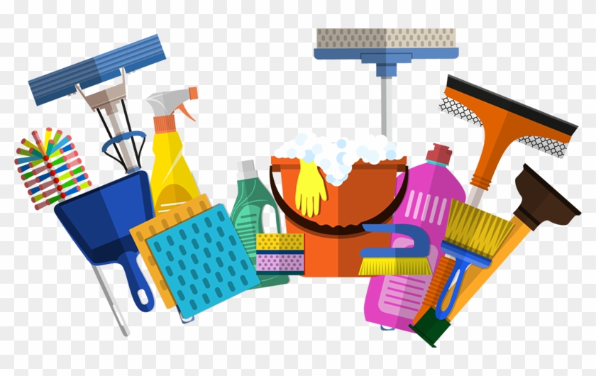 View Larger Image Hire A House Cleaner Miami - Cleaning Supplies Logo #746846