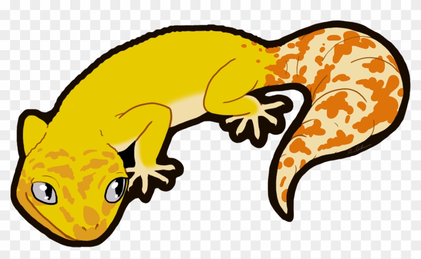 Leopard Gecko - Leopard Gecko Cartoon Png #746853