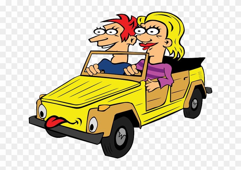 Drive, Two, People, Boy, Man, Lady, Woman, Girl, - Drive Off Phrasal Verb #746935