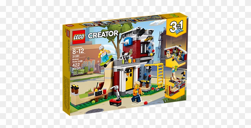 Have An Awesome Day At The Modular Skate House, Complete - Lego 31081 #746953