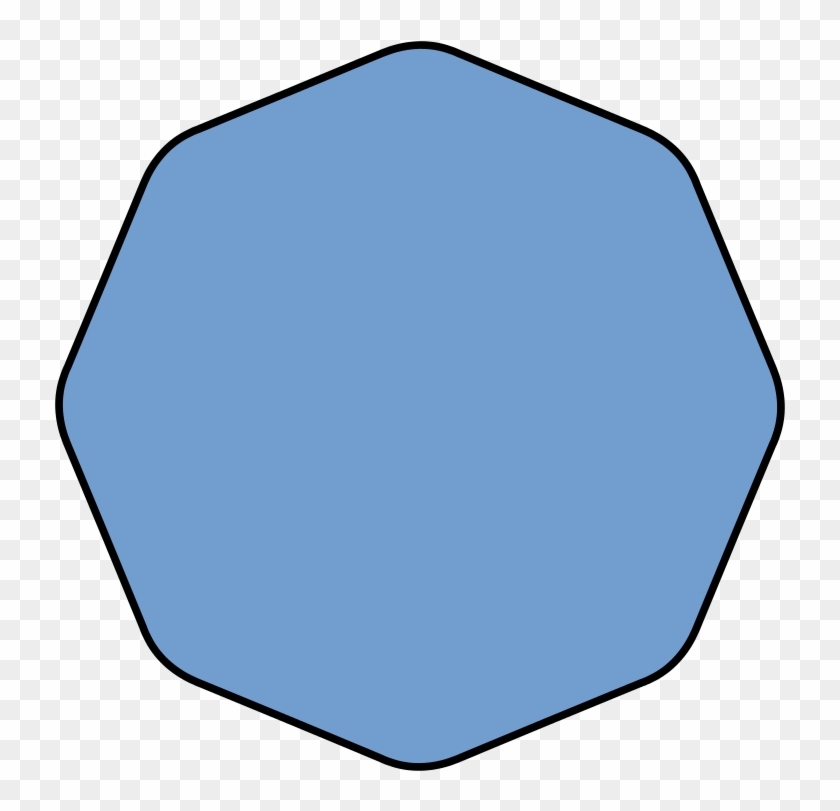 Smoothed Octagon Simple - Smoothed Octagon Simple #746969