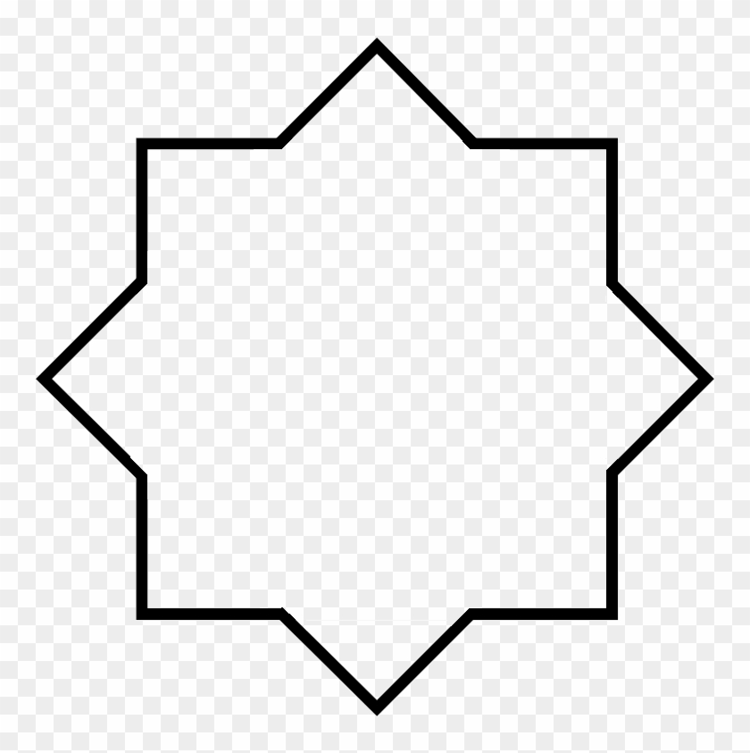 Squared Octagonal Star - Irregular Tridecagon #746978