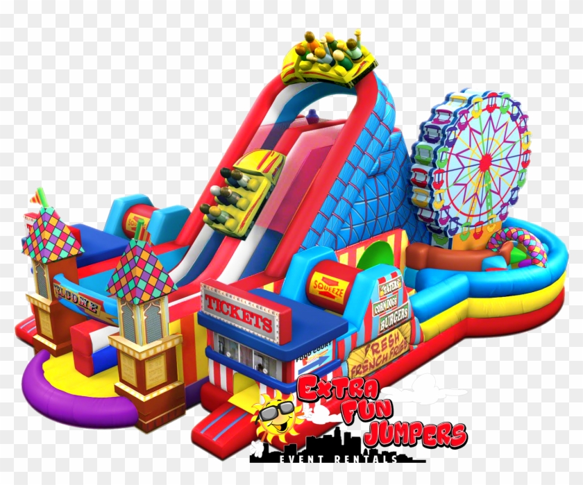 Extra Fun Jumpers & Event Rentals Inflatable Party - Cool Jumpers For Rent #747076