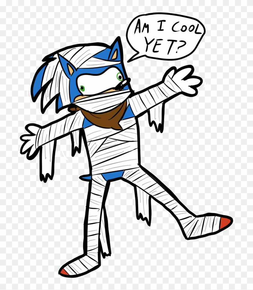 My Two Cents About Sonic's New Look By Michaeljlarson - Sonic Bandages #747128
