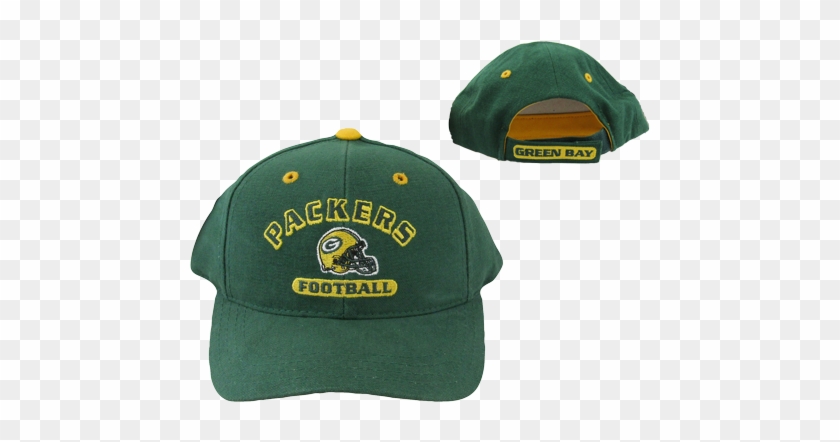 Green Bay Packer Youth Hat With Adjustable Velcro Closure - Green Bay Packer Cap Transparent #747280