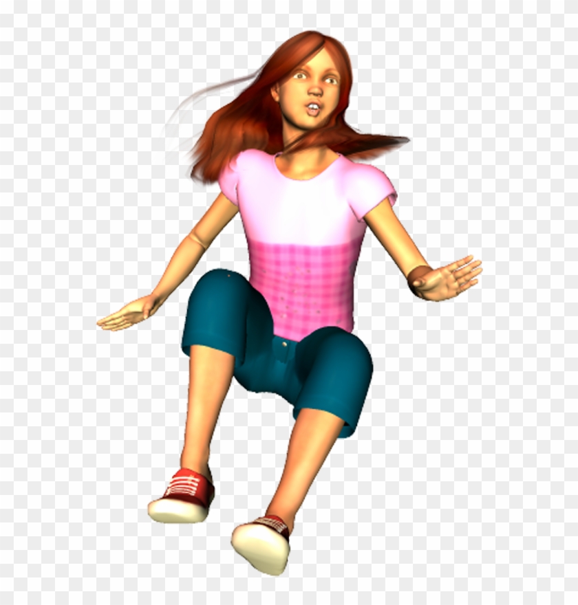 Katie Falling Poser Png Clipart By Clipartcotttage - Clip Art #747379