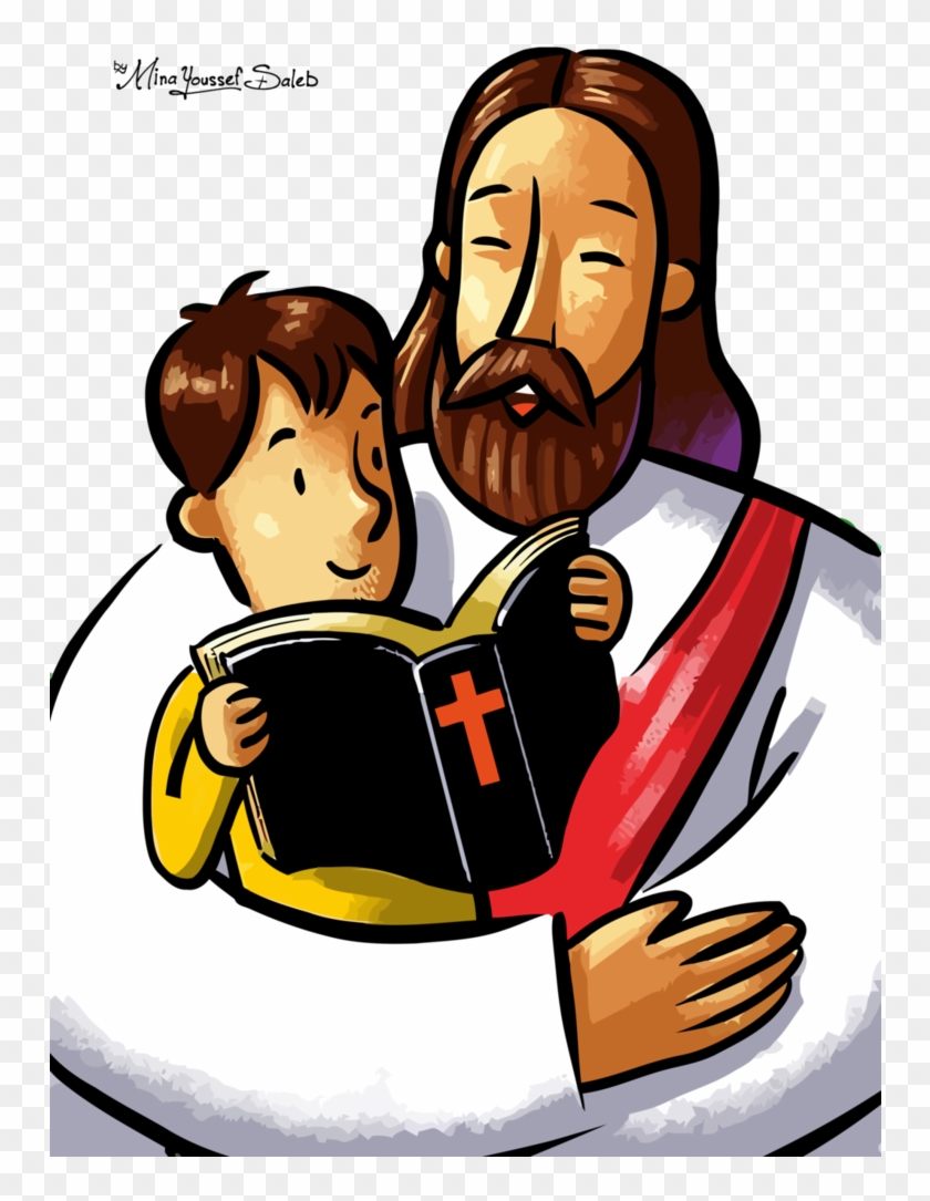 Jesus Vector82 By Minayoussefsaleb - Jesus And Children Vector #747398