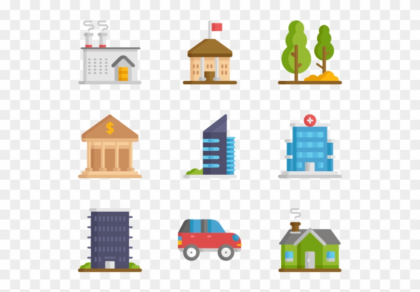 City Elements - Vector Graphics #747479