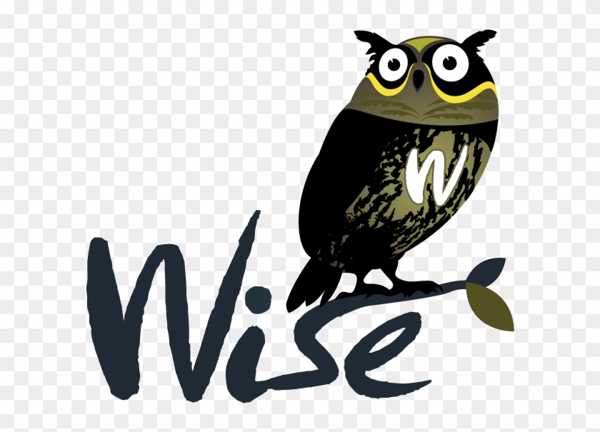 Wise Logo - Owl Logo Design .png #747574