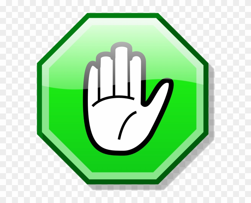 480 × 480 Pixels - Stop Hand Gif #747584