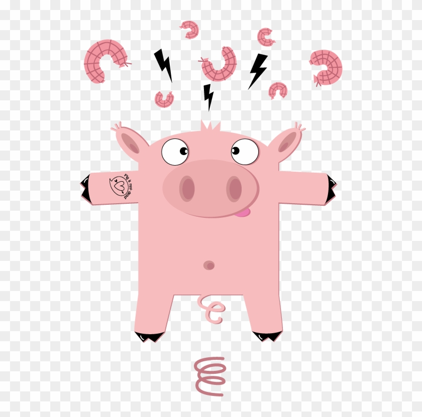 Sticker Repositionnable "mister Pig" - Cartoon #747709