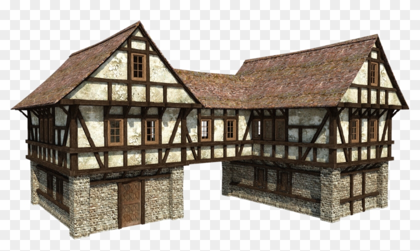 Medieval House 2 Middle Ages Manor House Free Transparent Png Clipart Images Download