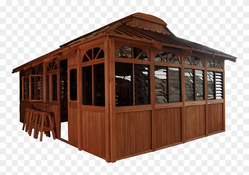 14' X 22' Swim Spa Tea House Gazebo - Spa #747749