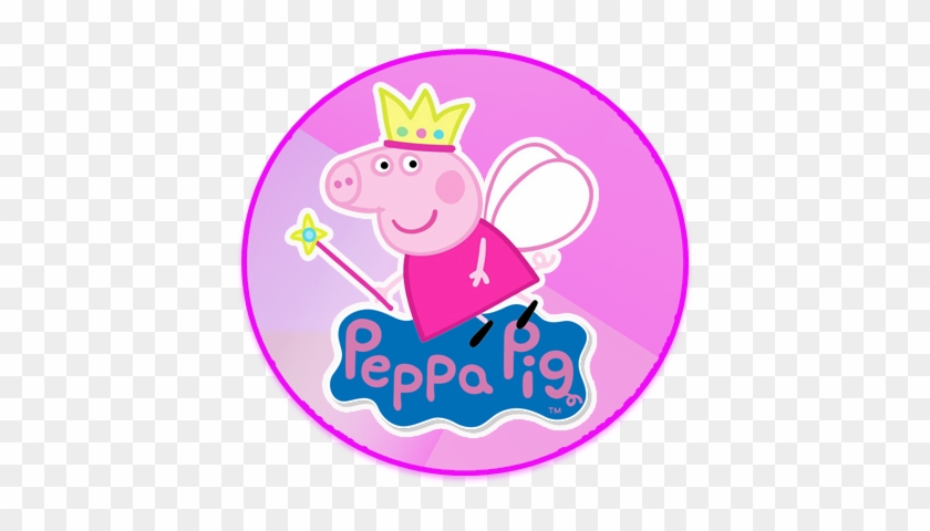 Alfajores3 Candy Bar Peppa Princesa Kit Imprimible - Peppa Pig Wall Decal #747876