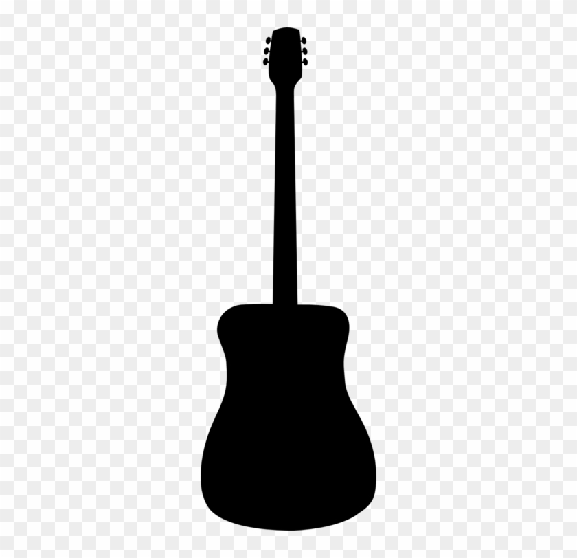 Guitar Silhouette Vector Png #747887