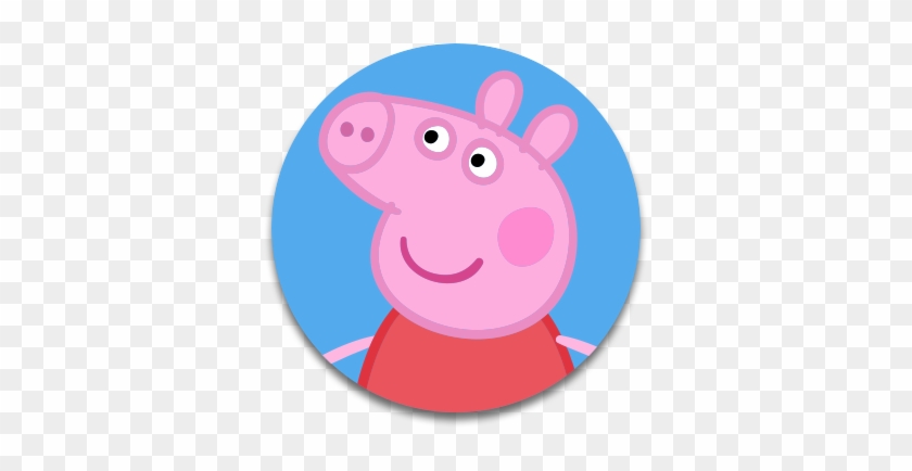 Desenhos Da Peppa Pig Colorido - Face Peppa Pig Png #747902