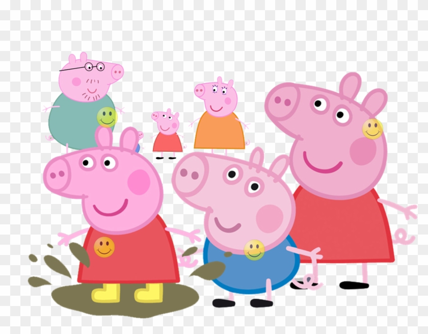 Peppa Pig And Family Wallpapers Hd - Peppa Pig .png #747925