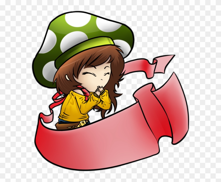 Chibi Mushroom Girl By Edlouiearts - Chibi #747951