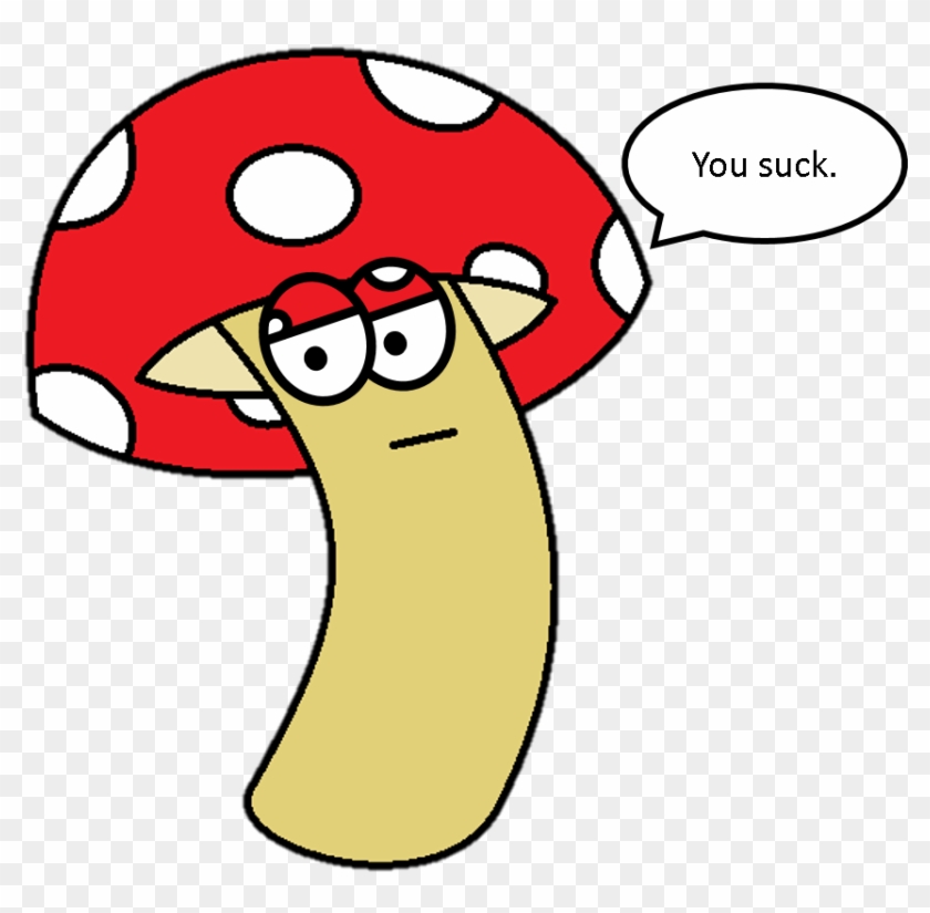 Shit-talking Mushrooms - Cartoon #747953