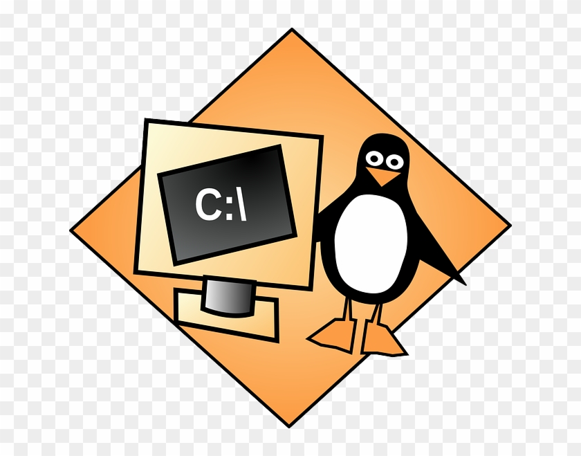 Computer Penguin, Tux, Linux, Console, Shell, Computer - Clip Art #748032