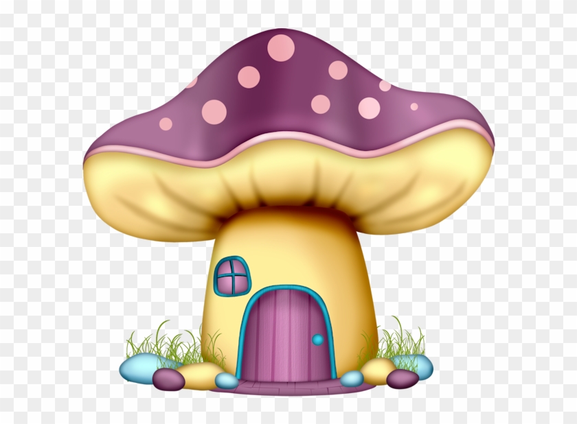 Фото, Автор ✿lili@ ✿ На Яндекс - Mushroom House Clipart #748067